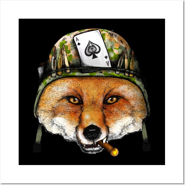 Foxhole Wall Art by YotZee